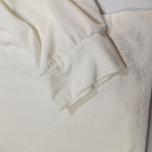 Crossover cut out back dolman sleeve oversized active tee - Picture 3 of 6